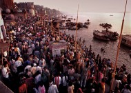Morning by the Ganga